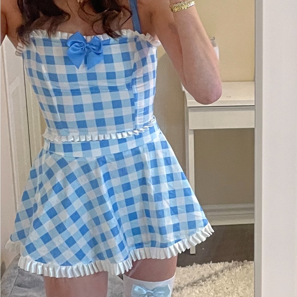 Dorothy Halloween costume from dolls kill. Worn once still in perfect condition